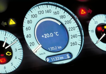 Mercedes Speedometer